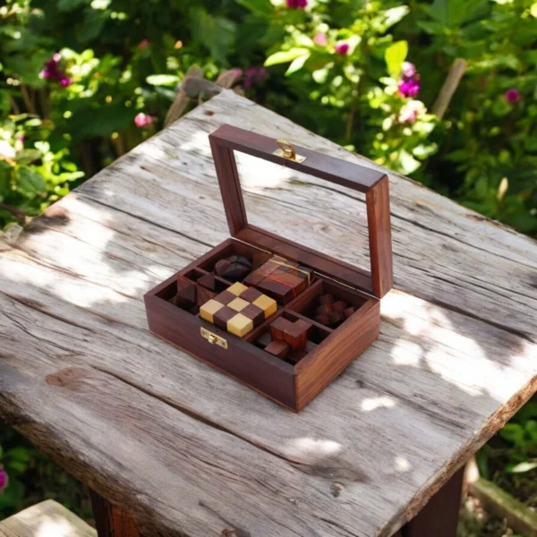 ShrijiCrafts Wooden 3D Puzzle Collection