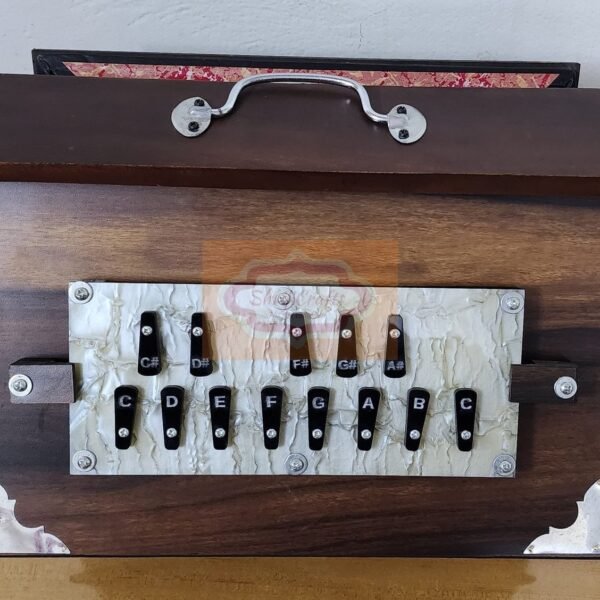 Handmade Indian Shruti Box Wood/Ply C3-C4 440Hz/432Hz 16x12x3 Sur Peti Instrument With/Without Pedal - Shriji