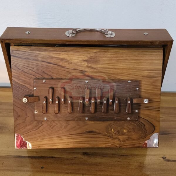 ShrijiCrafts 13-Key Shruti Box with Bag