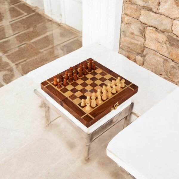 ShrijiCrafts Handcrafted Chess Game – 13.5"