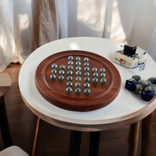 ShrijiCrafts Marble Solitaire Set